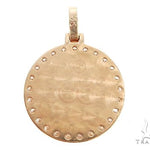 14k Yellow Gold Diamond Pendant 65027 - Image 3