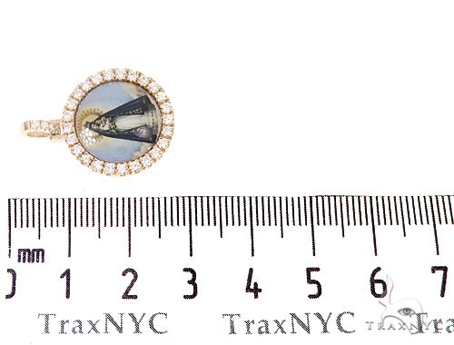 14k Yellow Gold Diamond Photo Pendant, photo 7 of 7