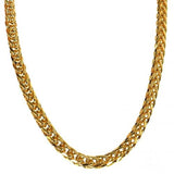 14k Yellow gold Thin Solid Wheat  3.5mm 24 inches   68265