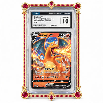 14k Gold Ruby Pokémon Card Case