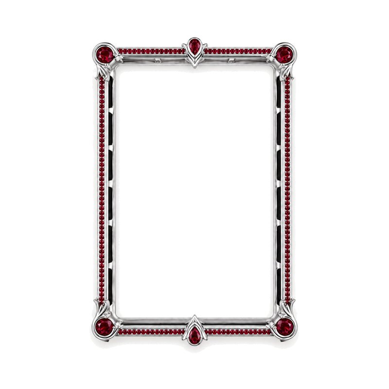 14k Gold Ruby Pokémon Card Case, view 6