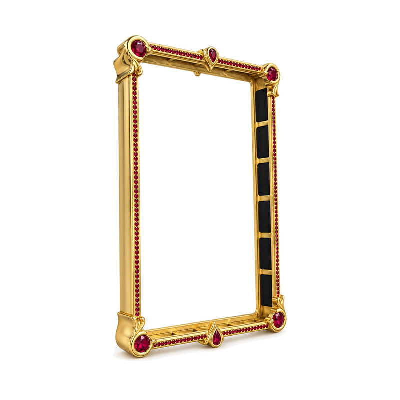 14k Gold Ruby Pokémon Card Case, view 8