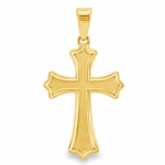 14k Gold Sanctuary Cross Pendant 71835