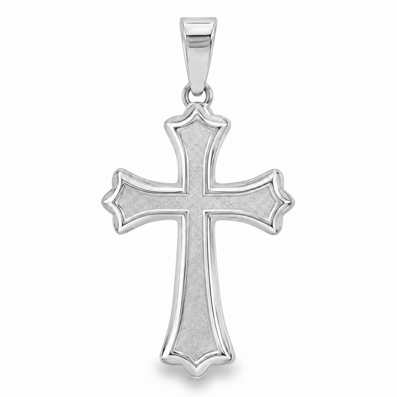 14k Gold Sanctuary Cross Pendant 71835