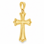 14k Gold Sanctuary Cross Pendant 71835
