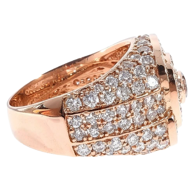 Bezel Solitaire Trickle Ring 64687