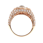 Bezel Solitaire Trickle Ring 64687