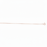 18-inch 14K yellow gold box, 0.45mm links, polished finish