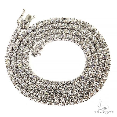 15 Pointer Diamond Tennis Chain (Lab) 69110 | TraxNYC