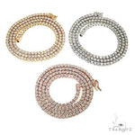 15 Pointer Parcel Diamond Tennis Chain 67259 - Image 6