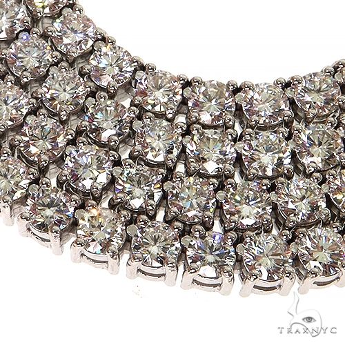 15 Pt Diamond Tennis Chain(Lab) 68458 - Image 4