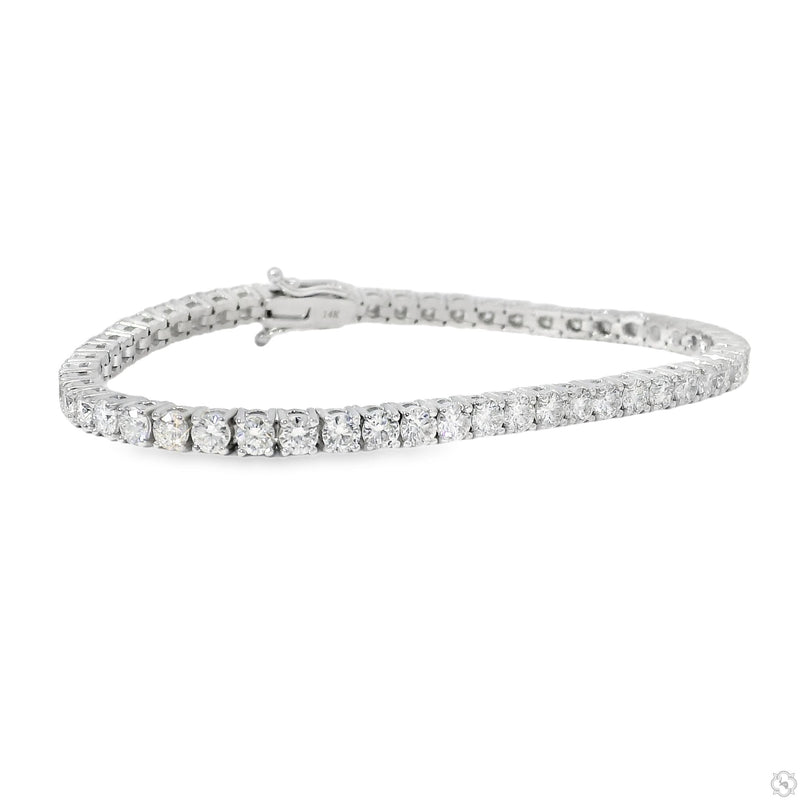15 pt Diamond Tennis Bracelet (Lab) 70559 - Image 2
