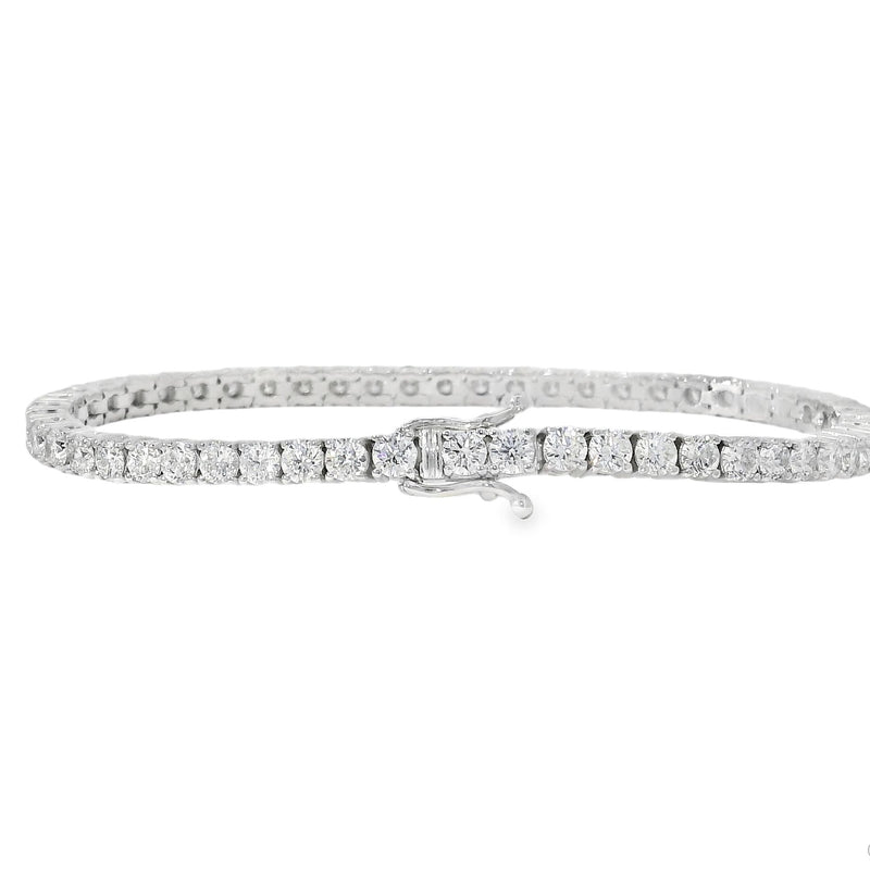 15 pt Diamond Tennis Bracelet (Lab) 70559 - Image 3