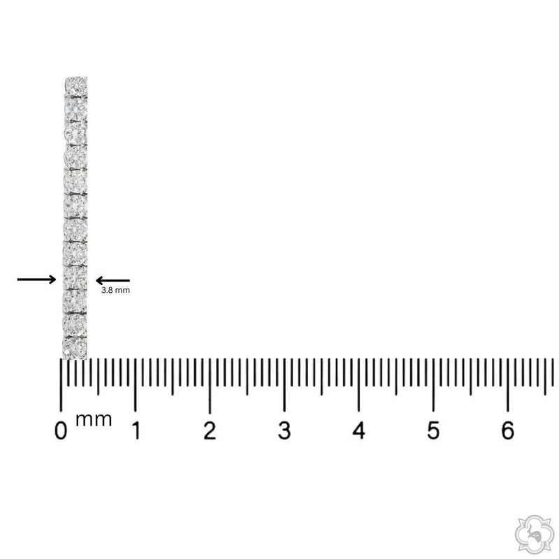 15 pt Diamond Tennis Bracelet (Lab) 70559 - Image 6