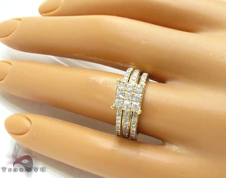 Galina Wedding Ring Set 15687 - Image 9
