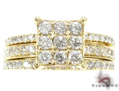Galina Wedding Ring Set 15687 - Image 2