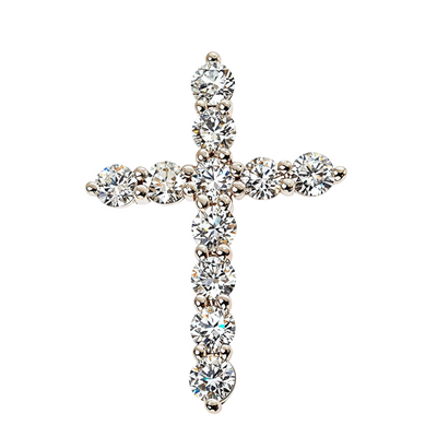 15 Pointer Diamond Cross Pendant (Lab) 68717