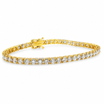 15 Pt lab diamond tennis bracelet – view 4 of 10, TraxNYC item 71696