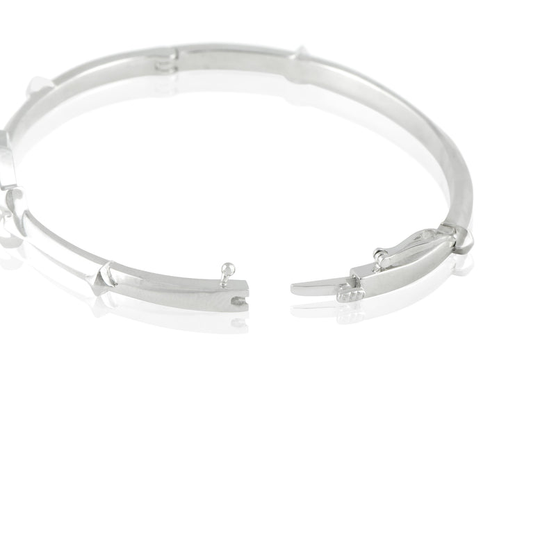 Stephen Webster New Superstud Womens Silver Bangle Bracelet 3015656