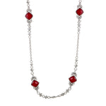 Stephen Webster Superstud Womens Silver Coral and Quartz Necklace 3014572