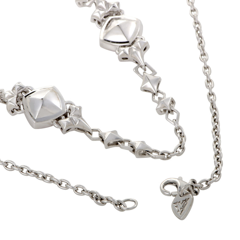 Stephen Webster Superstud Womens Silver Coral and Quartz Necklace 3014572