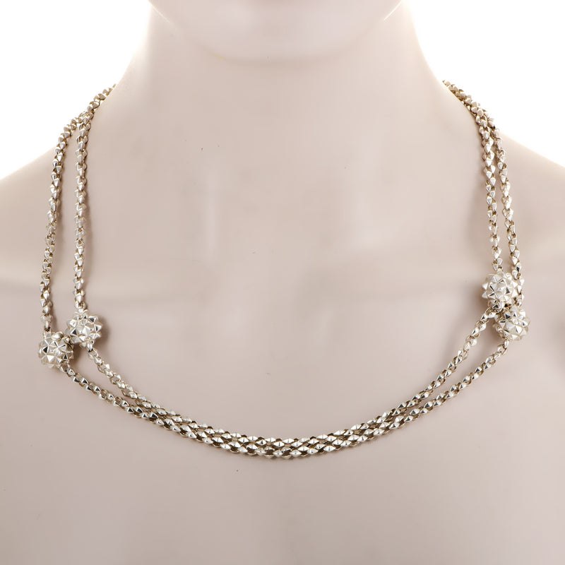 Stephen Webster Superstud Womens Long Silver Sautoir Necklace 3009518001