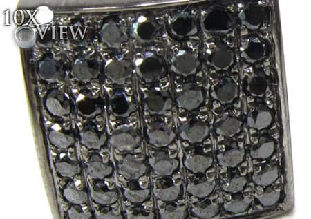 Johnny's Black Diamond Earrings 1 16789 - Image 3