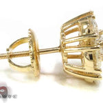 Diamond Flower Earrings 16802 - Image 6