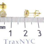 Diamond Flower Earrings 16802 - Image 7