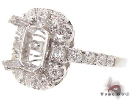 Julie's Semi Mount Ring - Image 3