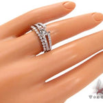 Lovely Semi Mount Engagement Set 16874 - Image 8