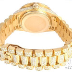 36mm Fully Iced Out 18K Yellow Gold Rolex Presidential Watch 65021 - Image 9
