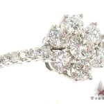 Flower Diamond Ring Set 17033 - Image 5