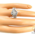 Flower Diamond Ring Set 17033 - Image 10