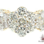 Large 3 Row Flower Ring 17145 - Image 2