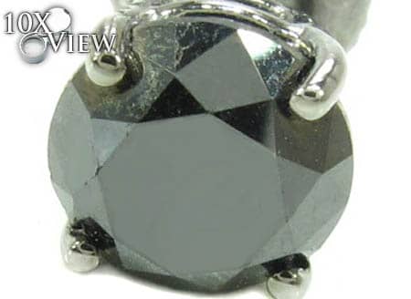 Royal Black Diamond Single Stud 17275 - Image 3