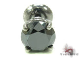 14K Gold Royal Black Diamond Single Stud 17275