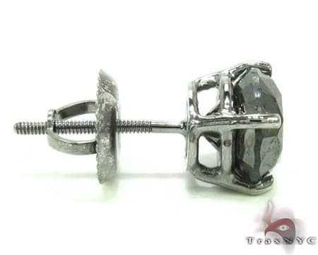 Royal Black Diamond Single Stud 17275 - Image 4