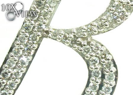 Custom B Initial Rosary n 17281 - Image 3