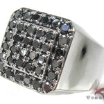 TraxNYC Black Diamond 10k White Gold Ring 17926 - Image 3