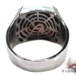 TraxNYC Black Diamond 10k White Gold Ring 17926 - Image 7