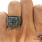 TraxNYC Black Diamond 10k White Gold Ring 17926 - Image 8