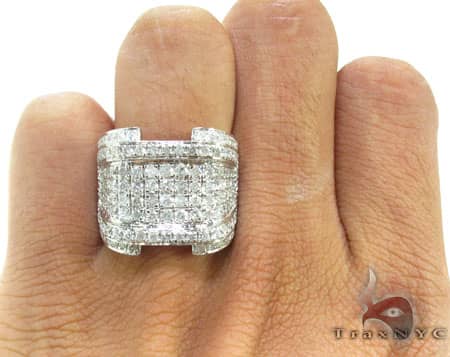 White Gold XL RSVP Ring 18003 - Image 7