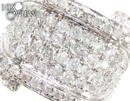 White Gold XL RSVP Ring 18003 - Image 4