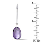 Georg Jensen Vivianna Silver Amethyst and Diamond Pendant 3536404