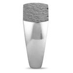 Georg Jensen Smithy Silver Hammered Band Ring 8560080