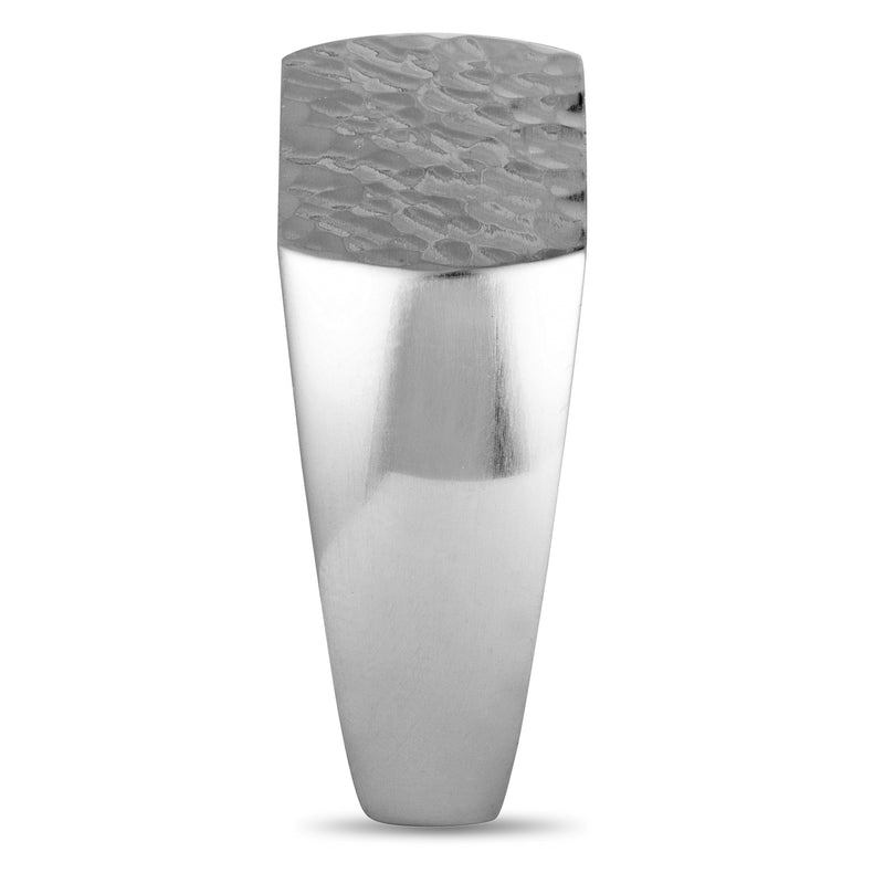 Georg Jensen Smithy Silver Hammered Band Ring 8560080