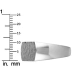 Georg Jensen Smithy Silver Hammered Band Ring 8560080