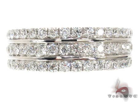 Three Row Wedding Band 18509 - Image 2
