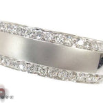 14k White Gold Diamond Ring Wedding Band 18510 - Image 3